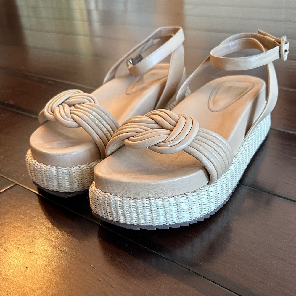 Alexandre Birman Vicky Nude Platform Sandals With… - image 4